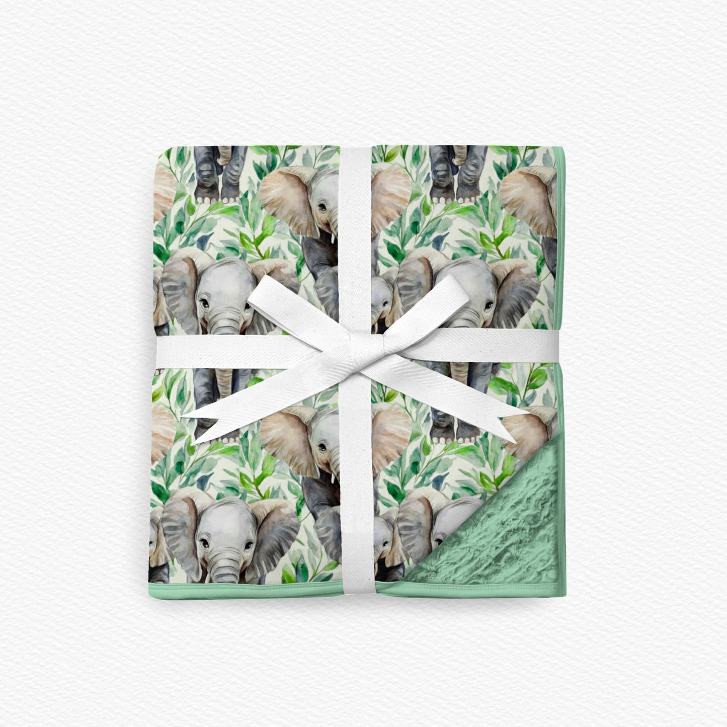 Trunks & Tangles Bamboo Plush Blanket