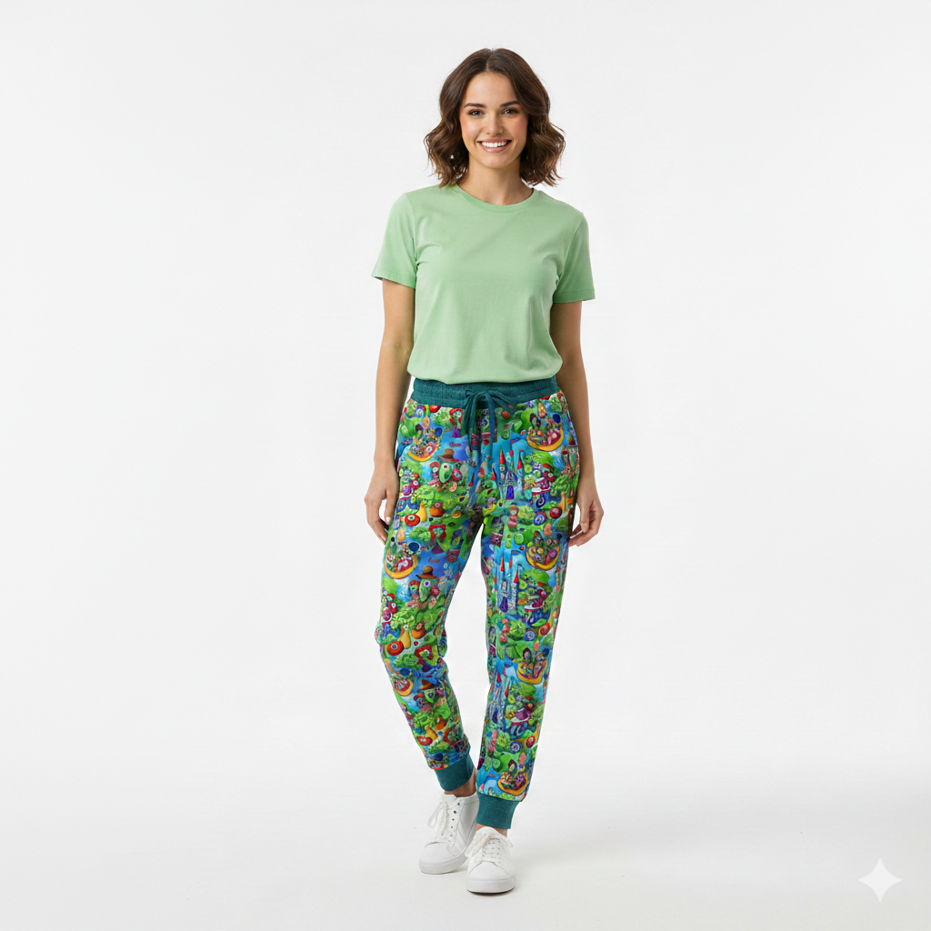 Veggie Vibes French Terry Adult Joggers