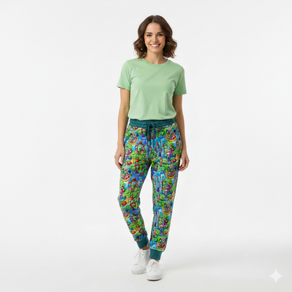 Veggie Vibes French Terry Adult Joggers