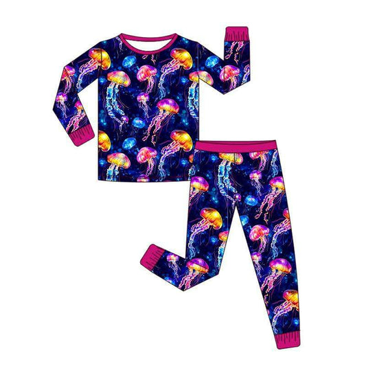 Deep Sea Dream Long Sleeve Set (SELECT TRIM COLOR)