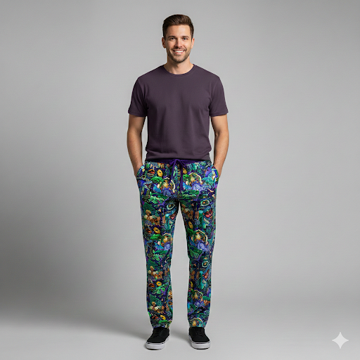 Dino DNA Straight Leg Pants