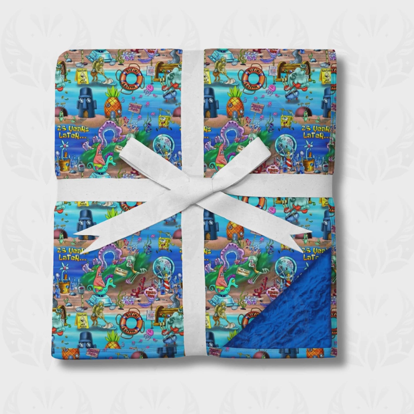 Bikini Bottom Luxe Minky Blanket