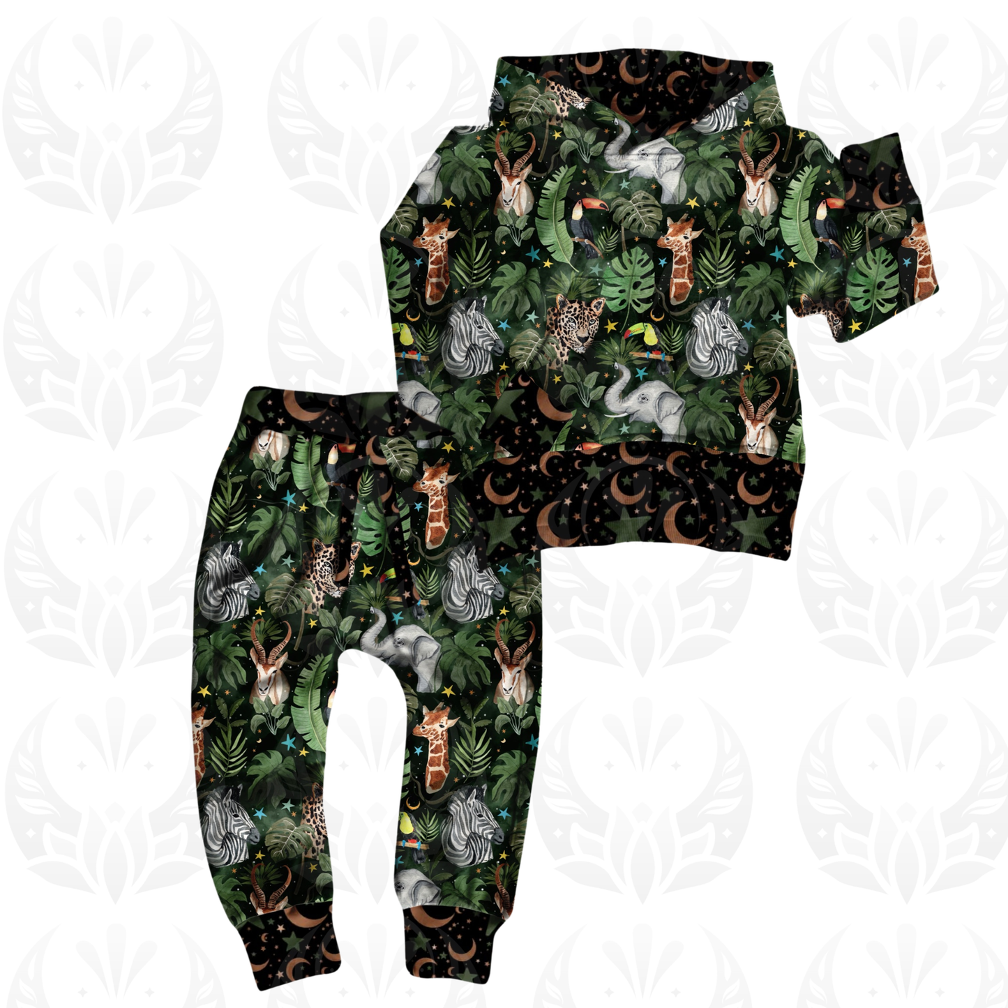 Moonlit Safari French Terry Set