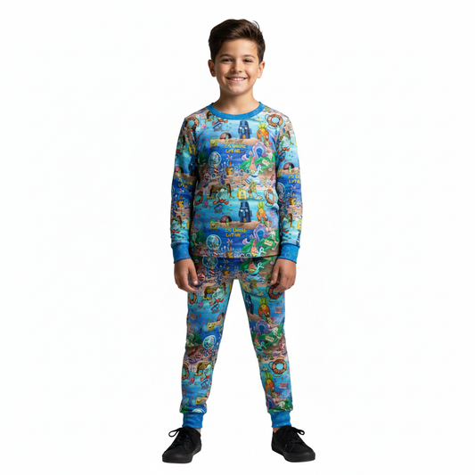 Bikini Bottom Two Piece Set