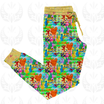 Sunny Days French Terry Adult Joggers