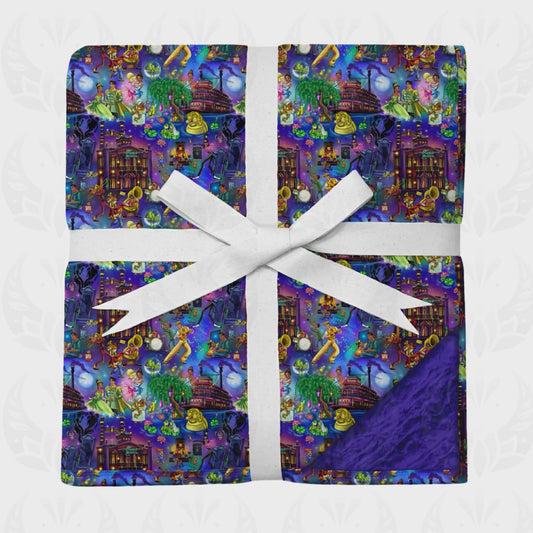 Nola Nights Luxe Minky Blanket