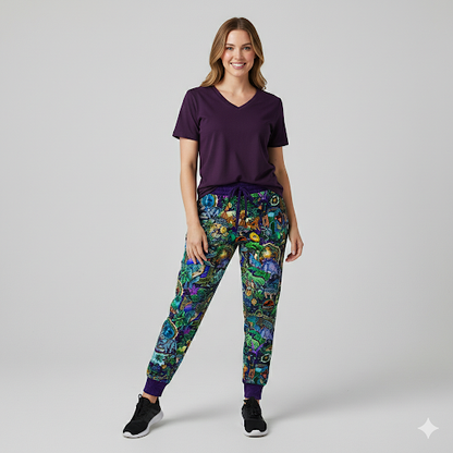 Dino DNA French Terry Adult Joggers