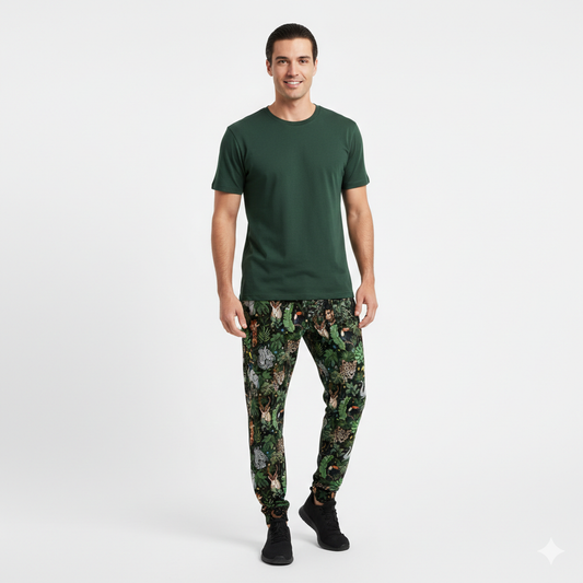 Moonlit Safari French Terry Adult Joggers