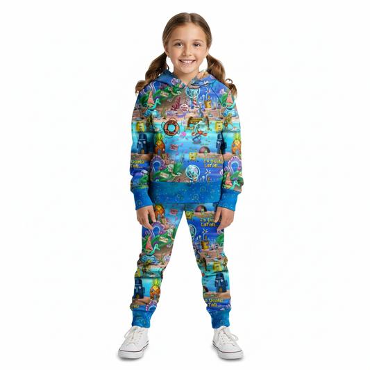 Bikini Bottom French Terry Set