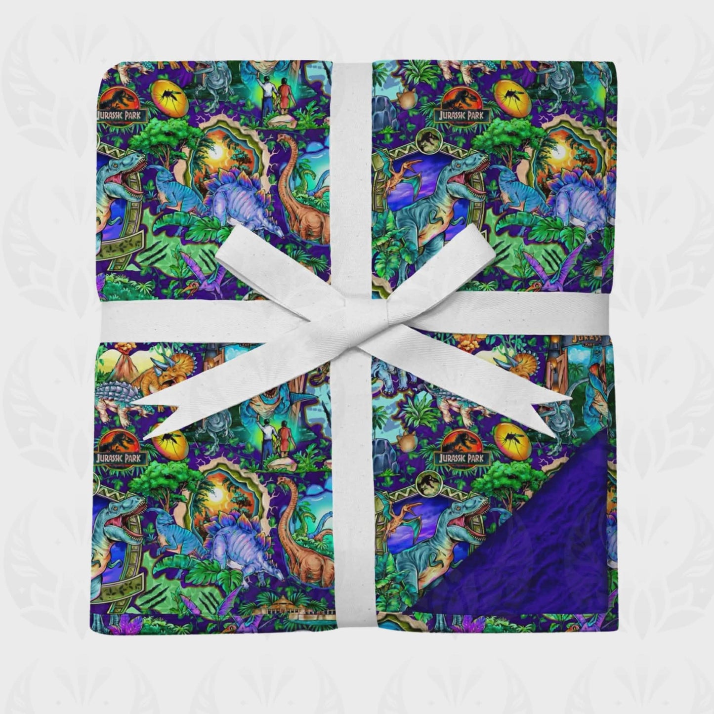 Dino DNA Luxe Minky Blanket