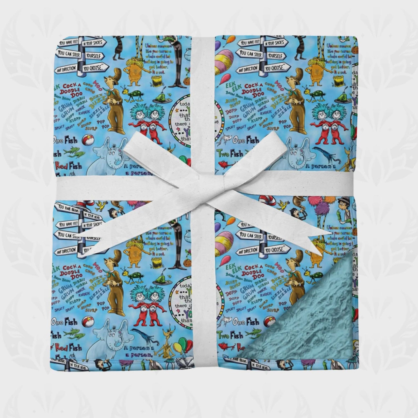 Oh The Places You’ll Go Luxe Minky Blanket