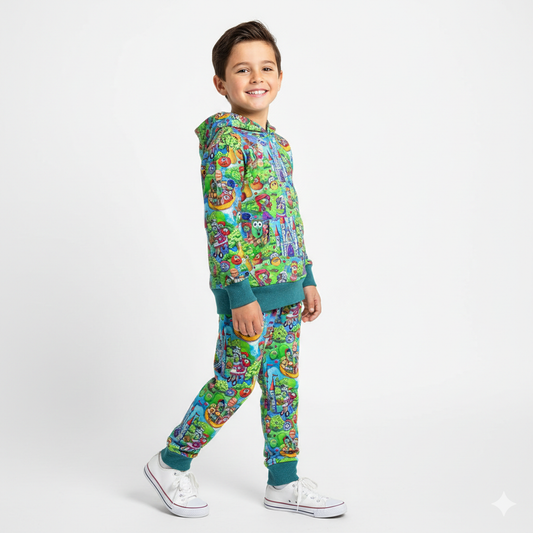 Veggie Vibes French Terry Set