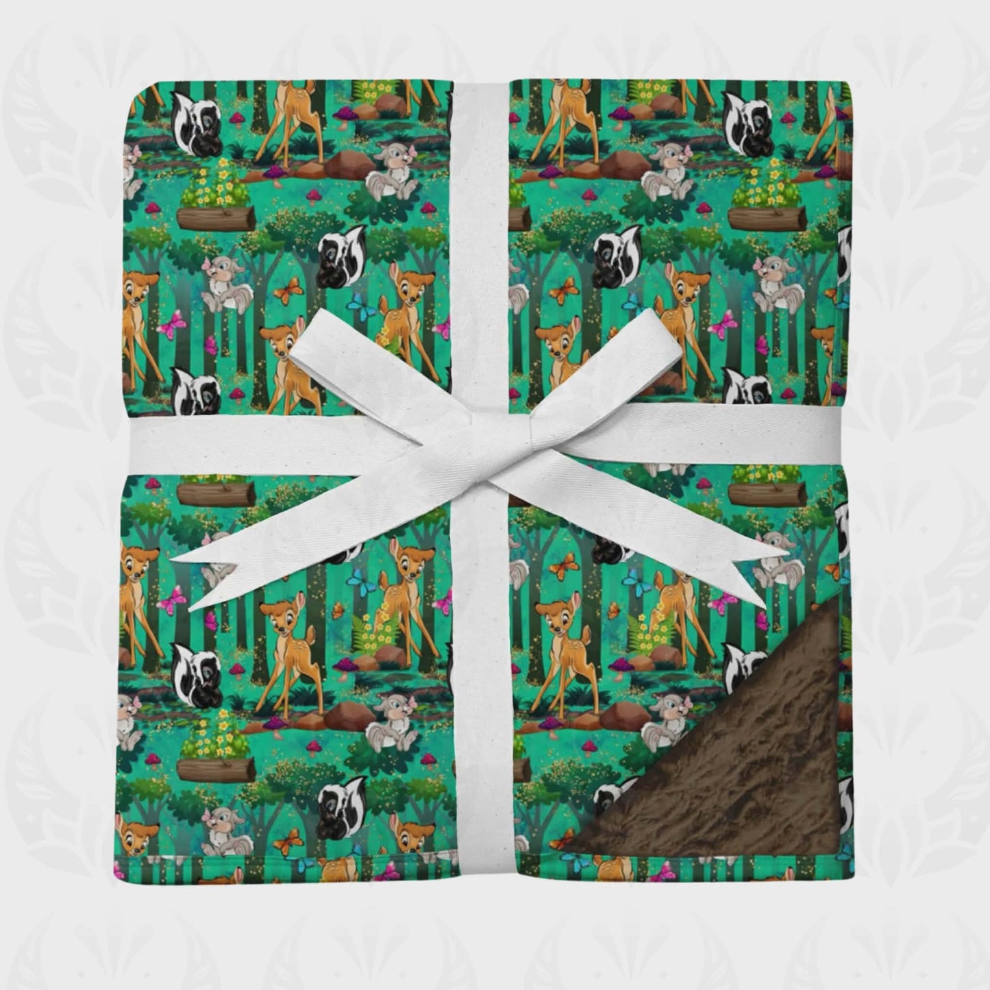 Forest Friends Luxe Minky Blanket